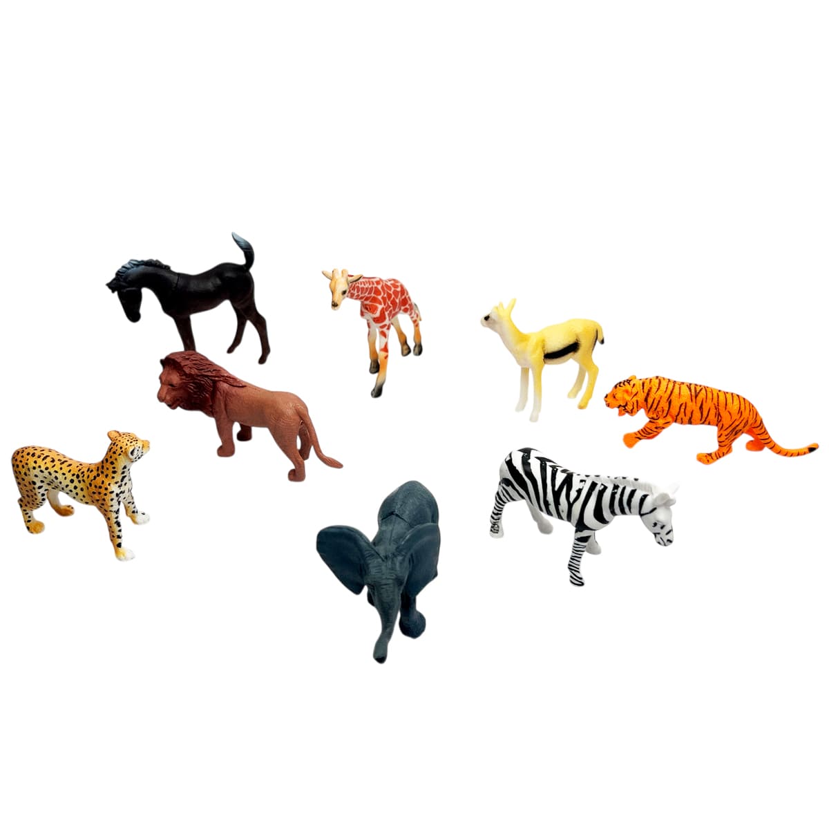 Miniatura 8 de Set de Animales x8 Salvajes AT144